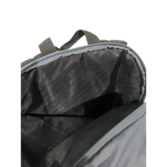 JanSport Right pack 3 Section Gray Black Backpack - Picture 5 of 5